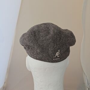 Kangol Brown Herringbone Cap